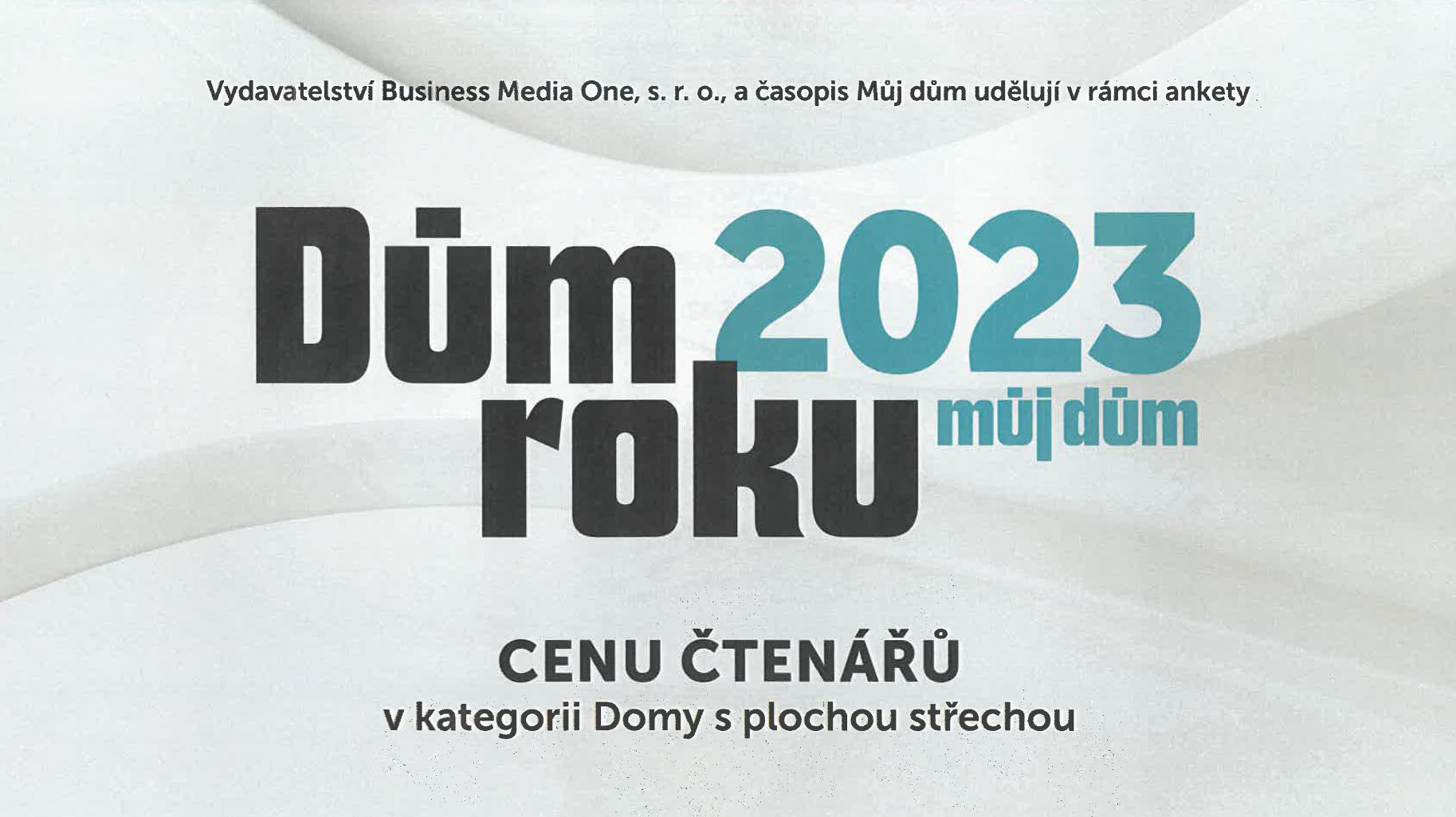 Dům roku - cena čtenářů 2023